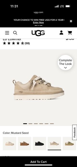 Кросівки Ugg Lowmel 23-23,5см кроссовки ugg уггі lo lowmel