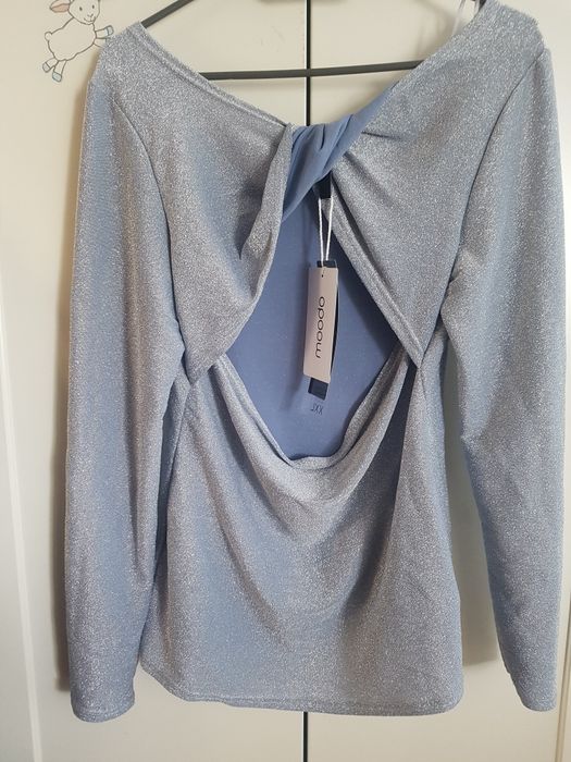 Bluzka Moodo M odsłonięte plecy