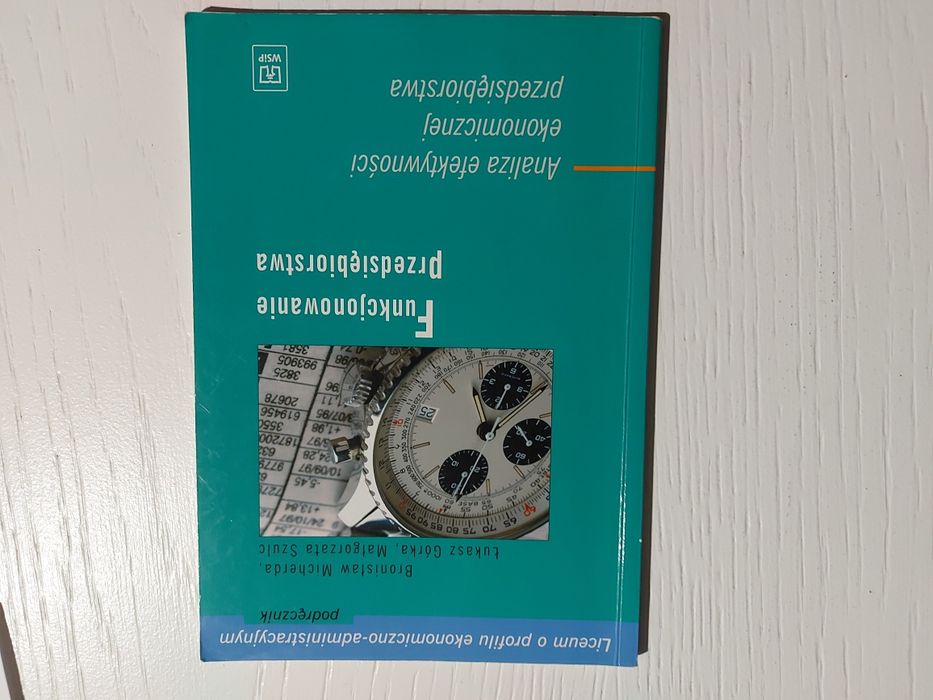 Funkcjonowanie przedsiębiorstwa podręcznik