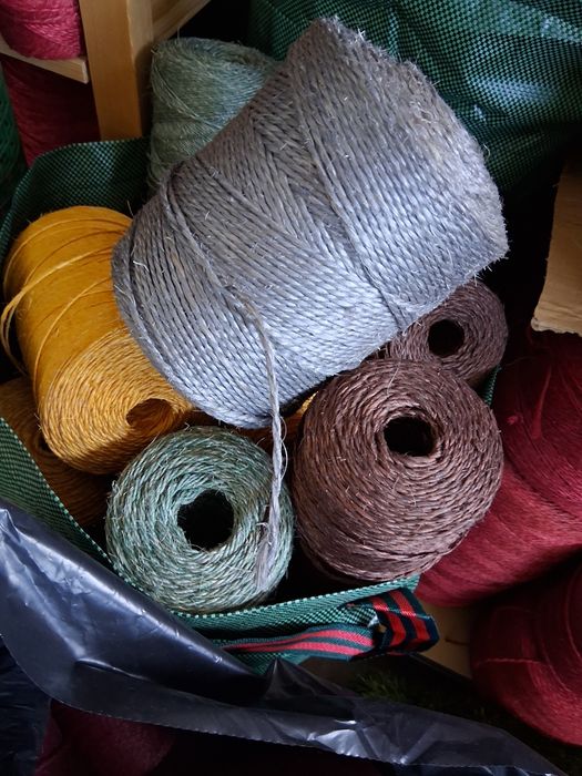 Vendo fio de sisal em varias cores