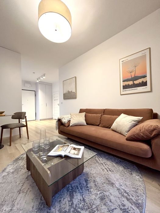 Browary Warszawskie|2-pokojowe mieszkanie | klimatyzacja | balkon|40m2