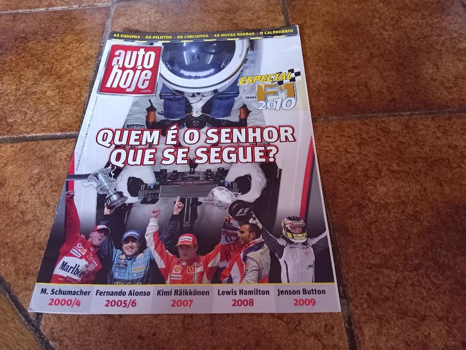 Revistas F1 Racing + F1 Auto Hoje,