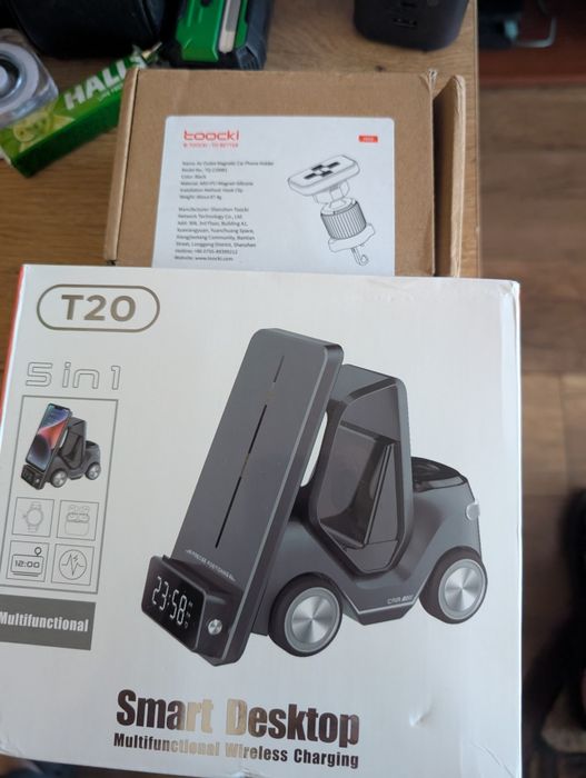 Ładowarka bezprzewodowa i uchwyt