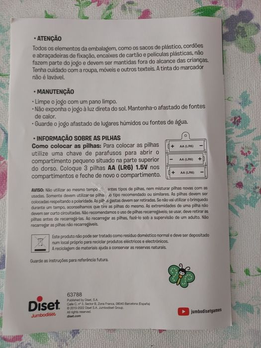 Jogo "Eu Aprendo a Escrever" marca Diset