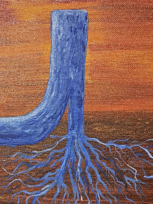 Obraz akrylowy 30x40 cm. "Przestrzeń"