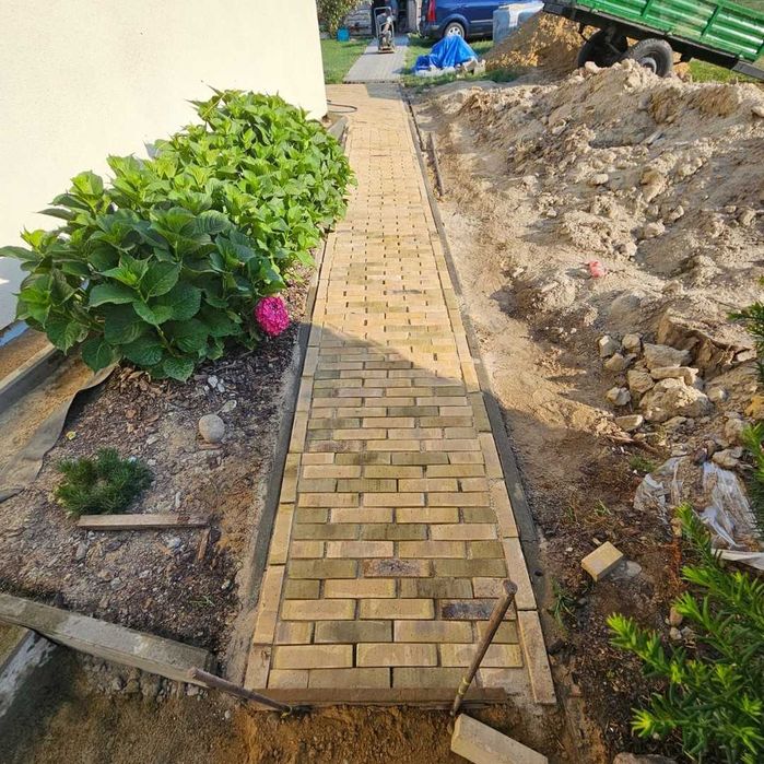 Bruk Ceglany | Kostka Ceglana | Podjazdy, Ścieżki, Tarasy, Ogrody