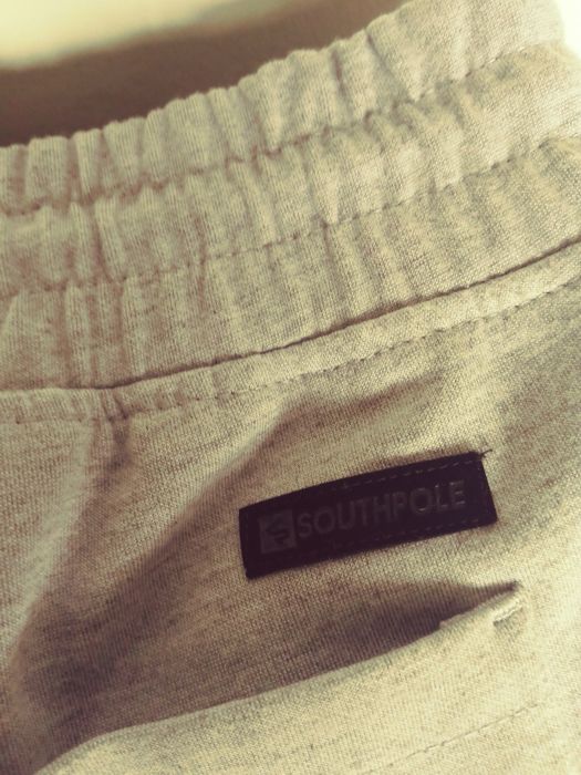 Spodenki southpole S szare meskie proste