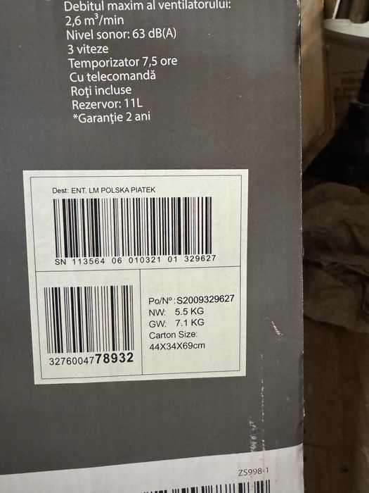 Klimatyzer equation ZS998-1 stan idealny