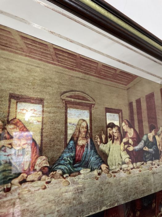 Quadro espelho Ultima Ceia64739104314370122