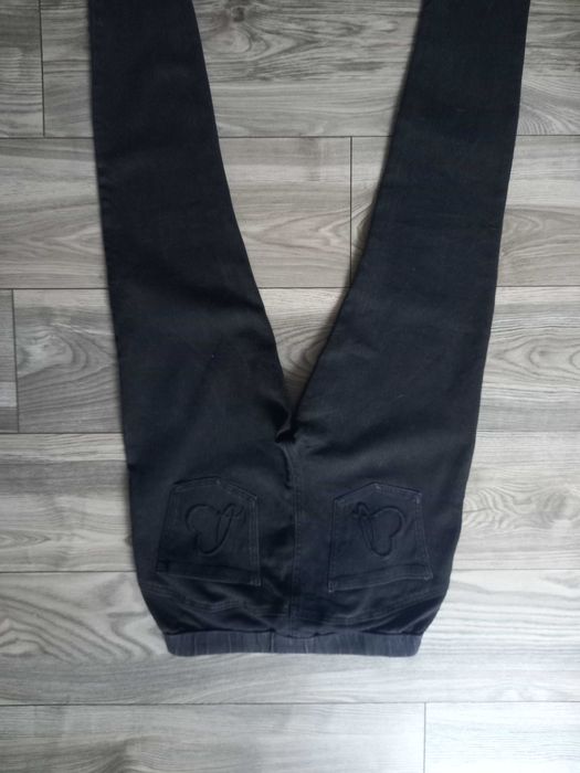 H&M grafitowe joginsy 38/40 M/L elastyczne wysoki stan