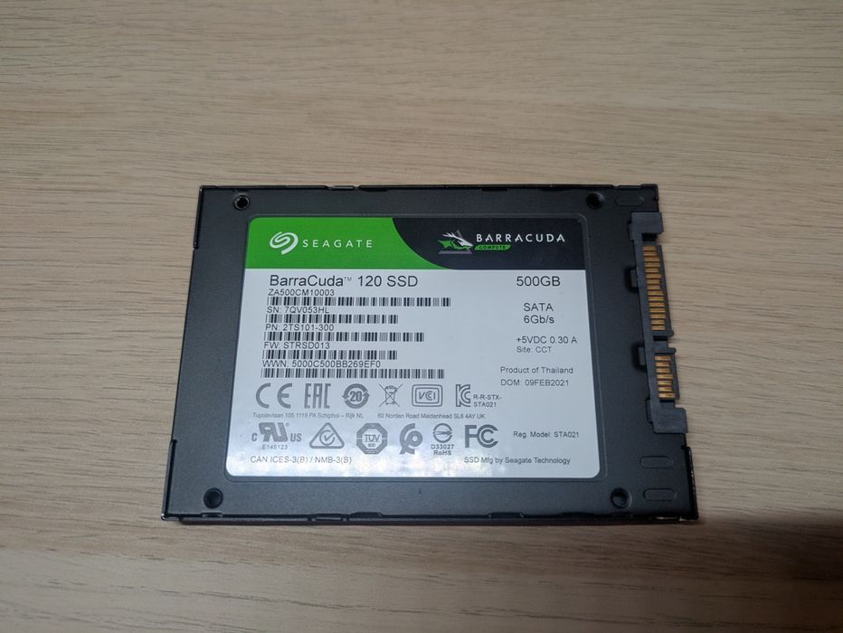 SSD Seagate Barracuda 500 Gb