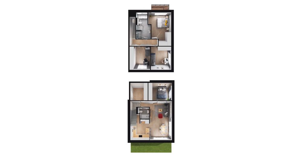 5-pokojowe mieszkanie 101m2 + ogródek