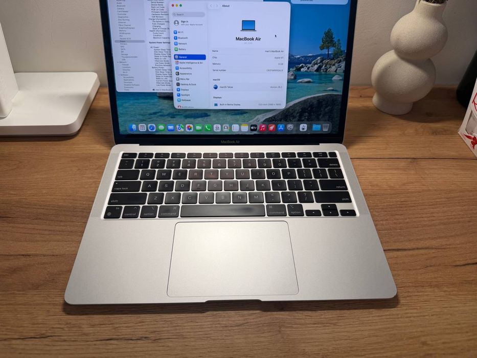 MacBook Air M1 8Gb 512Gb SSD Silver 91%