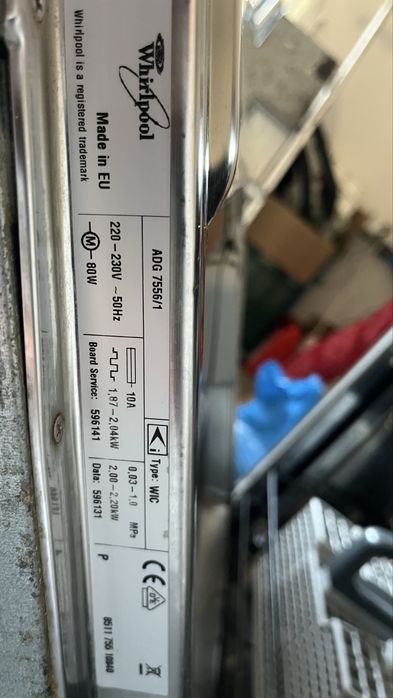 Zmywarka whirpool do zabudowy 60cm