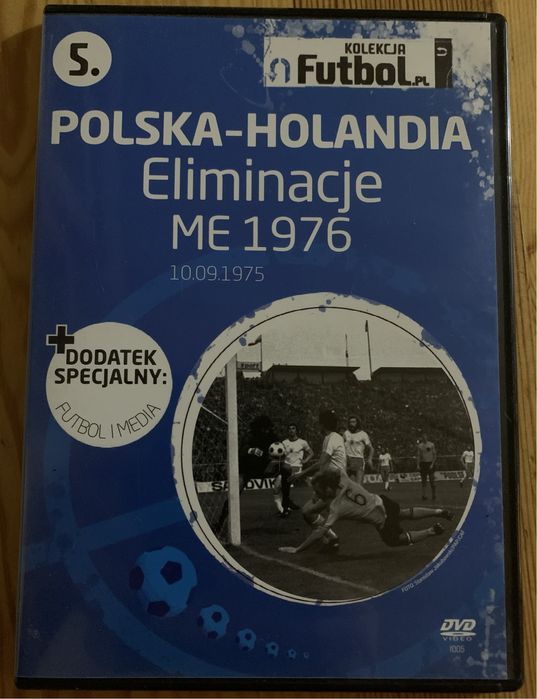 Dvd mecz piłki nożnej Polska - Holandia 1976 rok