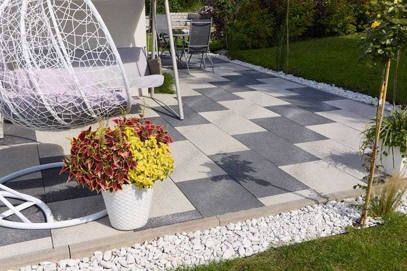 Płyta tarasowa MAGNUM 100x50 cm MELANŻ GALAXY white, carbon HIT !