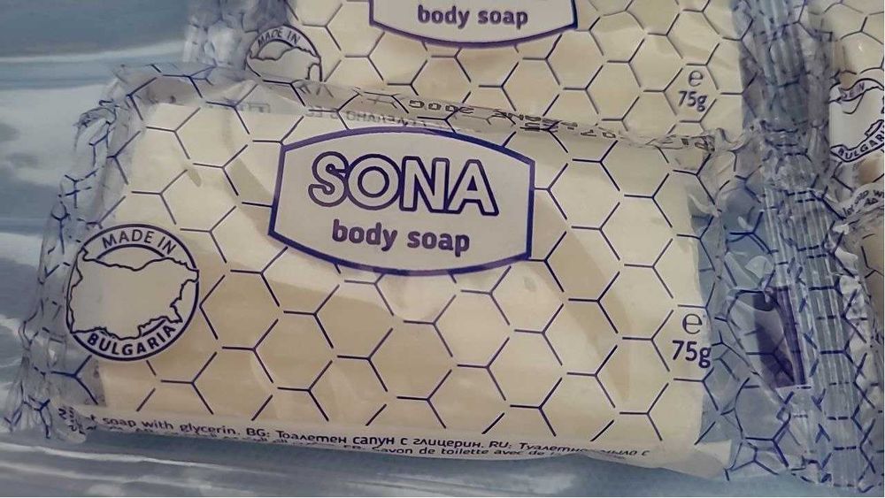 Zestaw 16 szt Mydło SONA z glicerol 75g