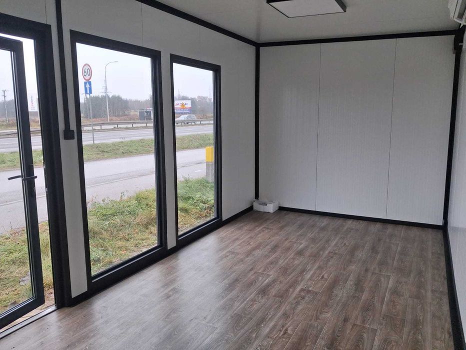 Pawilon/ Kontener  6m x3m Biurowy Handlowy ogrodowy