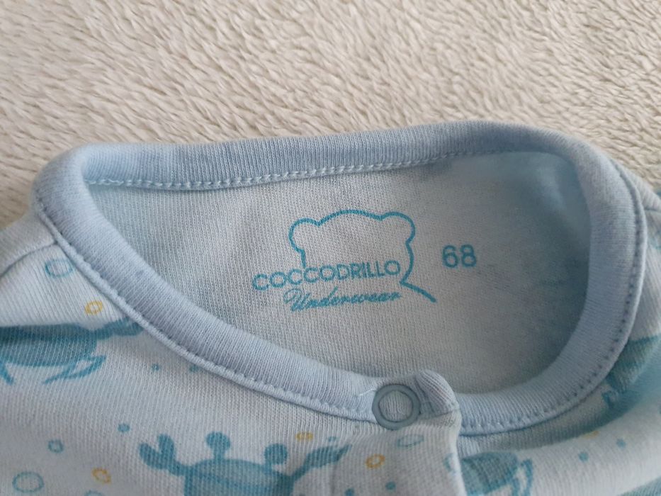 pajacyk pajac 68 coccodrillo kraby śpiochy śpioszki