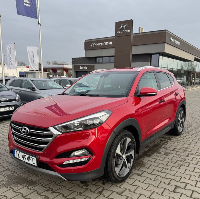 Hyundai Tucson 4x4 automat bezwypadkowy Polski salon