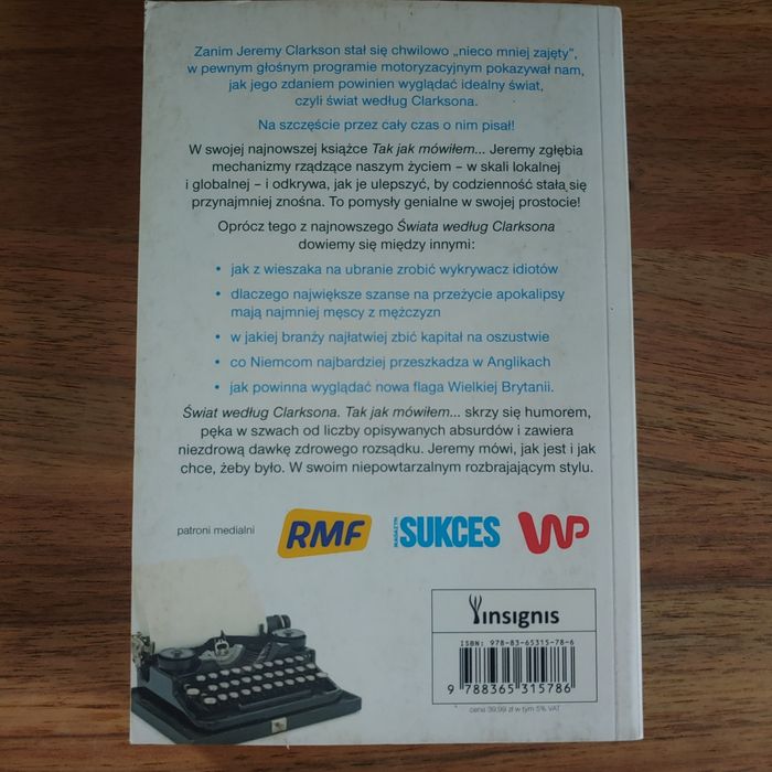 Książki Clarksona.