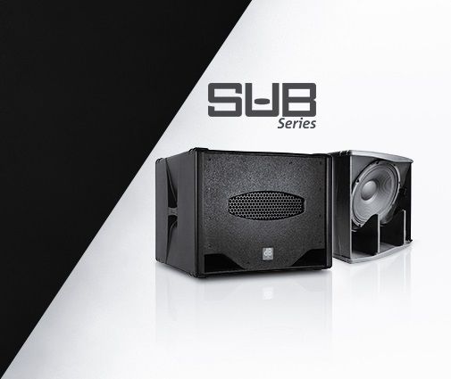 Сабвуфер dB Technologies SUB 612, 615, 618, 915, 918