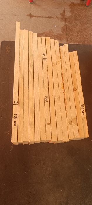 Tábuas de pinho 500x100x20 novas 15 uni
