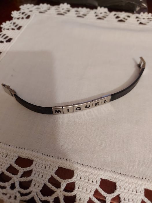 Pulseira de Homem "Miguel" da Stainless Steel.