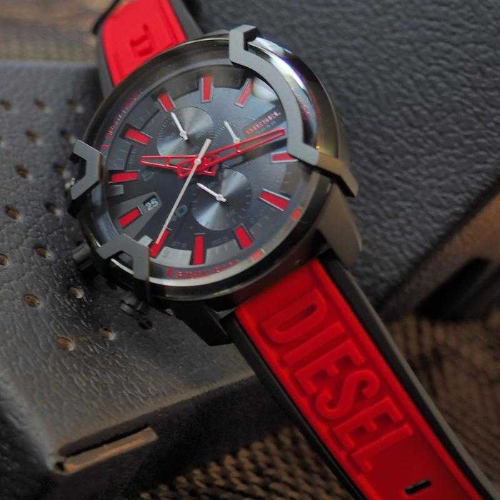 Чоловічий годинник хронограф Diesel Griffed DZ4530, оригінал