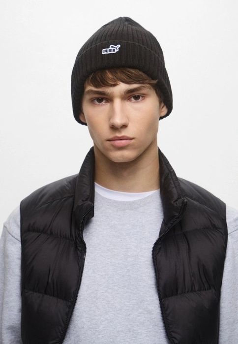 Шапочка Шапка Puma Mid Crown Зима Unisex Black Оригінал