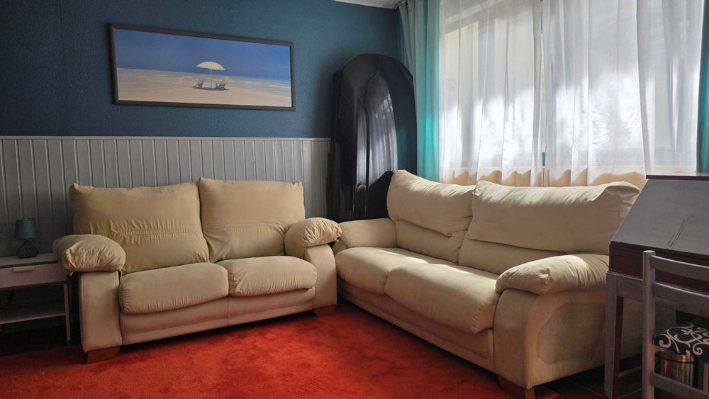 Sofás de qualidade (2 + 3 lugares, tambem a venda separados)