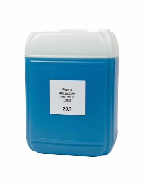 Незамерзаюча рідина для систем опалення (-30°C), каністра 20л