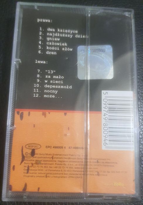 Kaseta magnetofonowa Paragraf 22 Człowiek