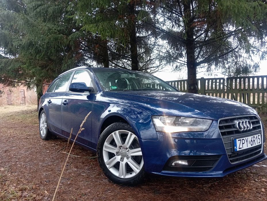 Audi A4 Avant Audi a4 2.0 Tdi 150km bezwypadkowe, książka serwisowa
