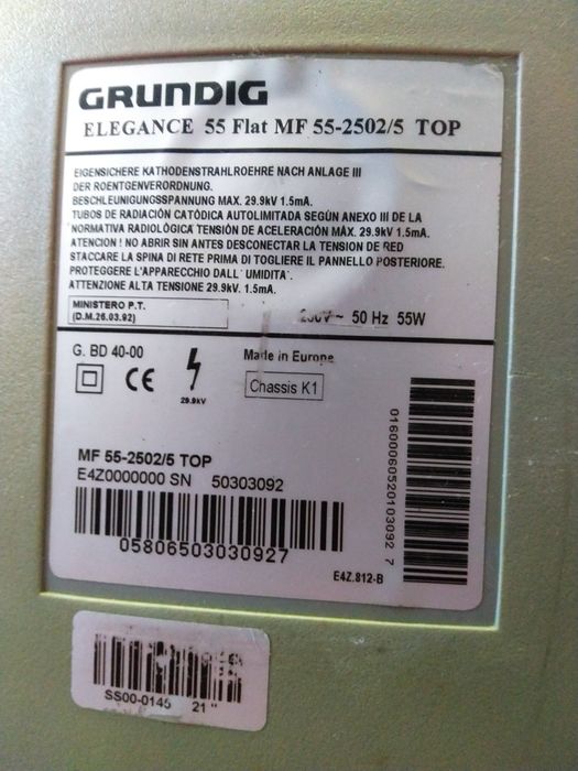 TV Grundig 55 Flat