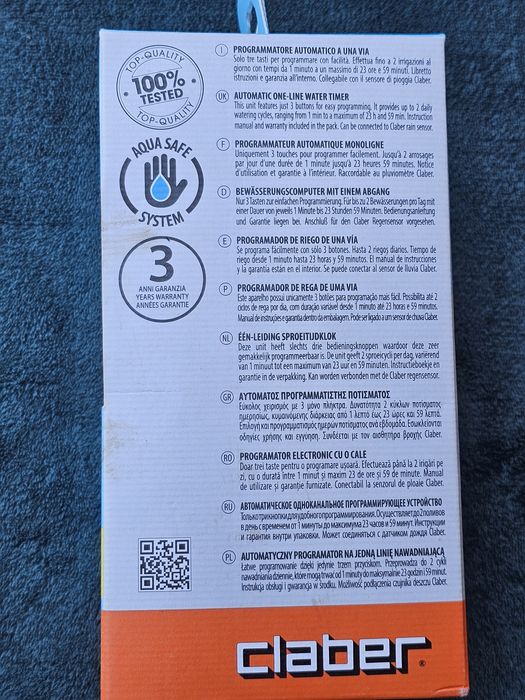 Sterownik nakranowy claber