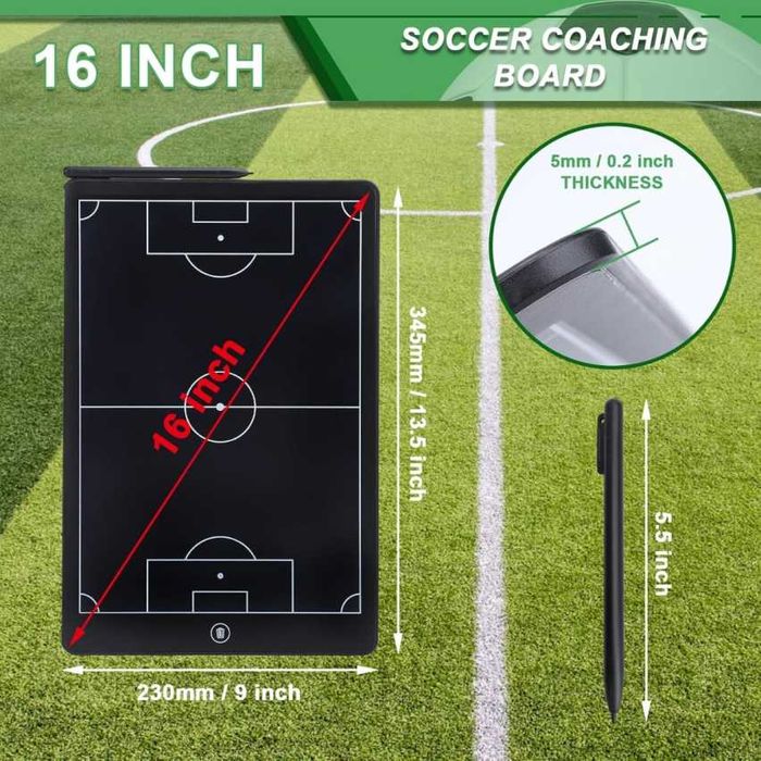 Prancha Eletrónica de Futebol Novos - Ecrã LCD
