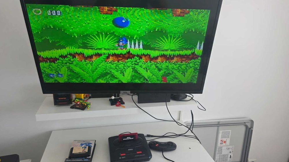 Conjunto completo Sega Mega Drive II (16-bit)