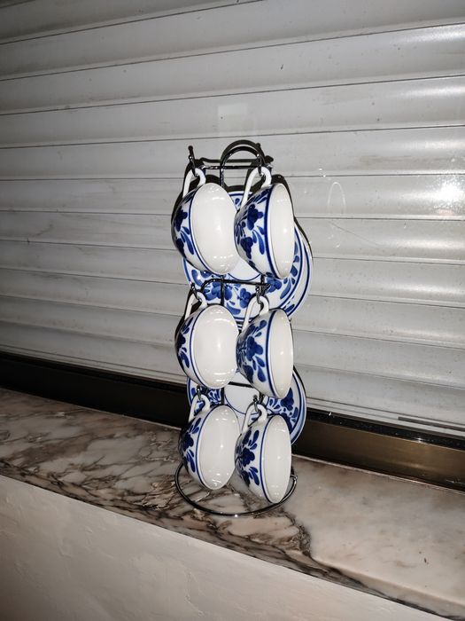 Conjunto chavenas cafe Louça Viana