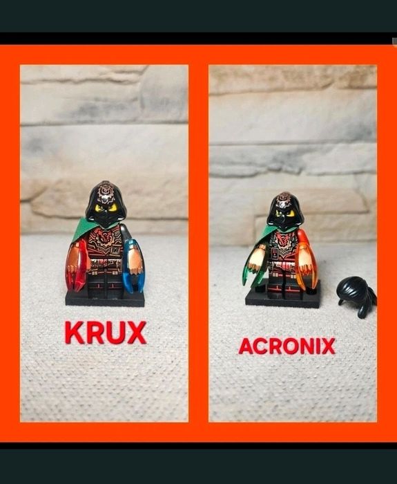 Krux I Acronix figurki Ninja.