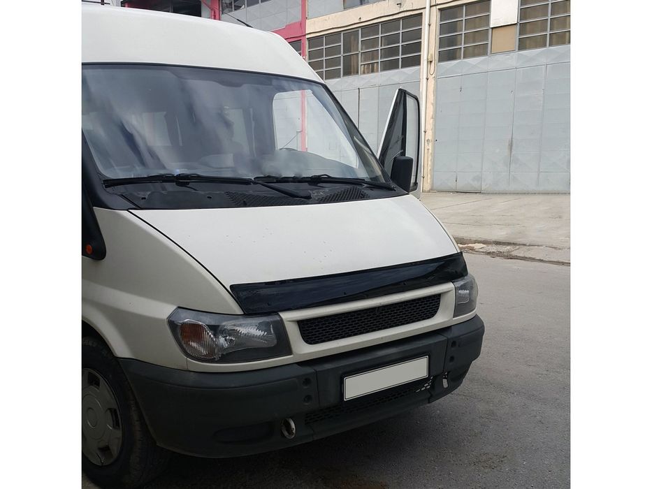 Ford Transit 2000-2005 Дефлектор капота (мухобойка) EuroCap