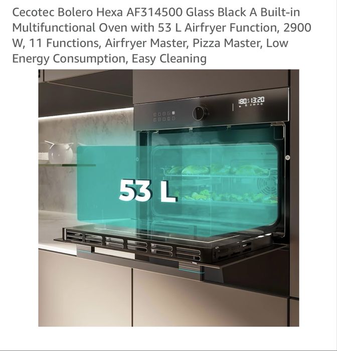 Вбудована духовка Cecotec Bolero Hexa