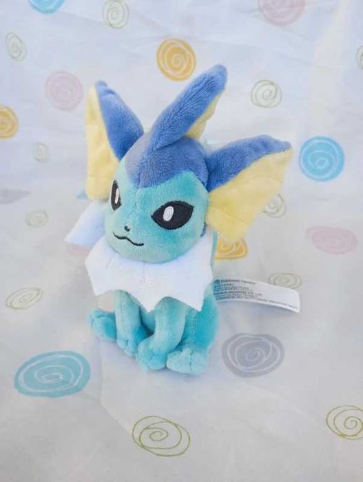 Pokémon fit peluche vaporeon sitting cuties