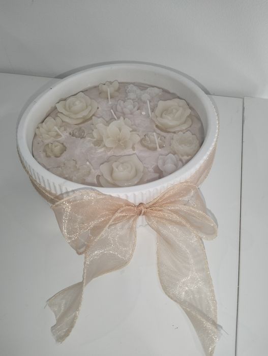 Velas e gesso perfumado