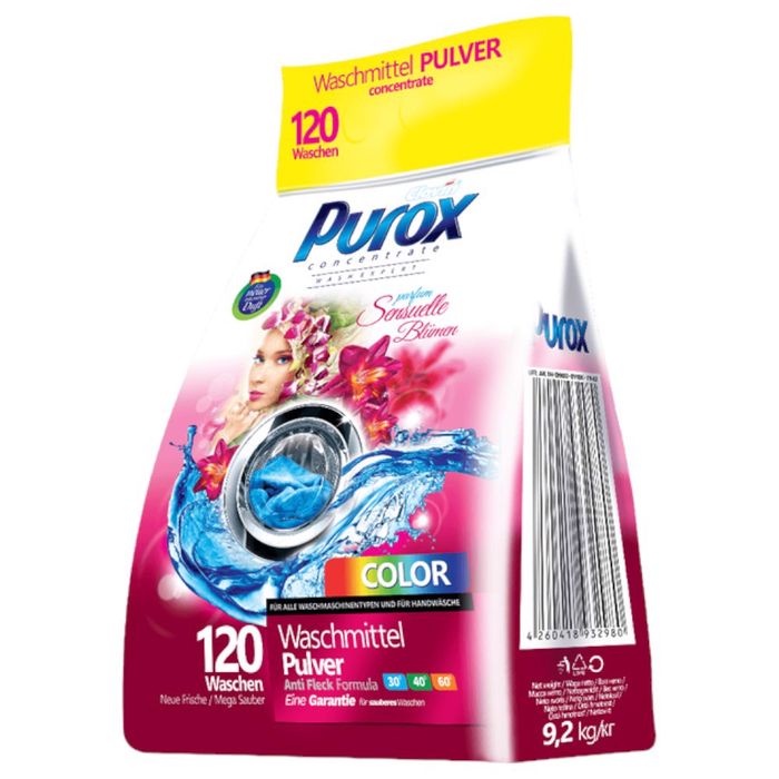 Proszek do prania perfumowany purox 9,2kg color