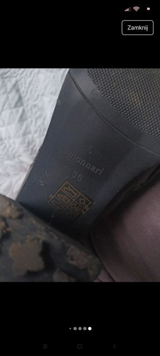 Botki Monnari r. 36