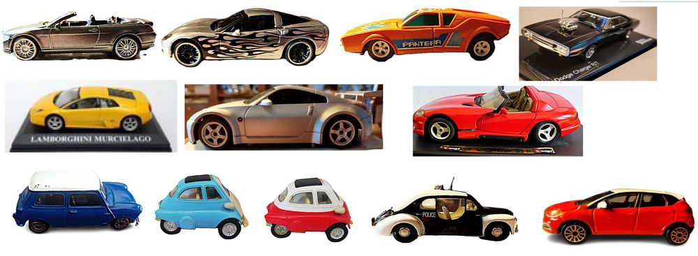 Brinquedos – Carros Clássicos e Race Car´s