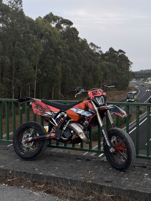 KTM EXC 125 supermotard 4kw