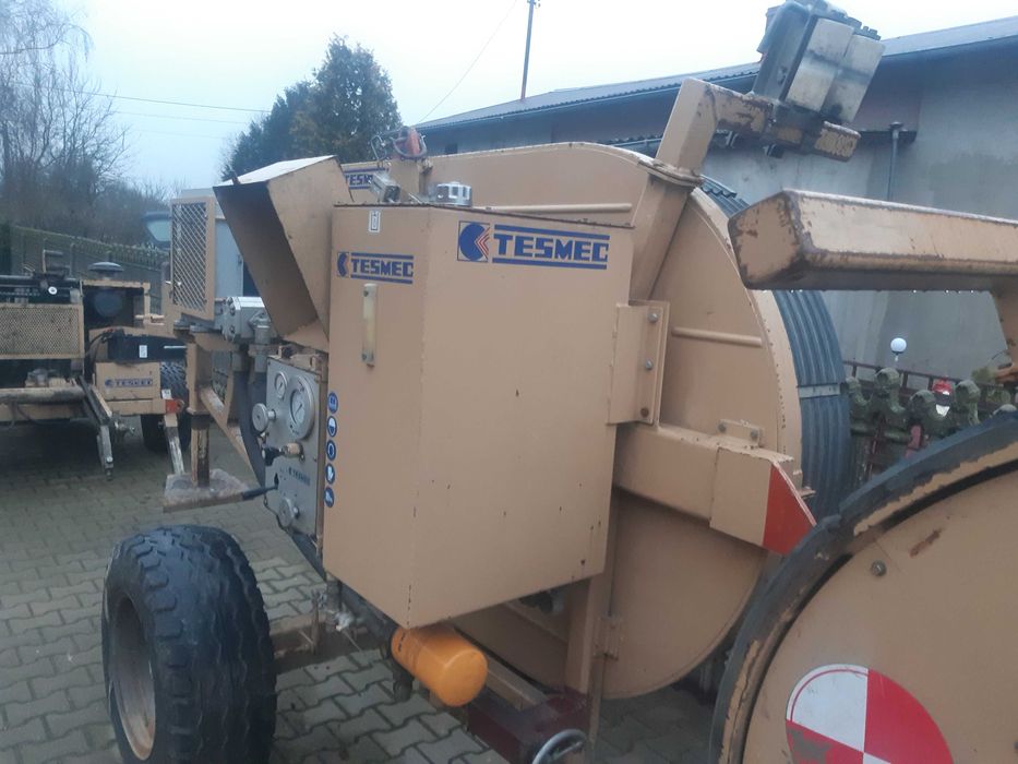 TESMEC hamownik napowietrzny wciagarka energetyka kablowa