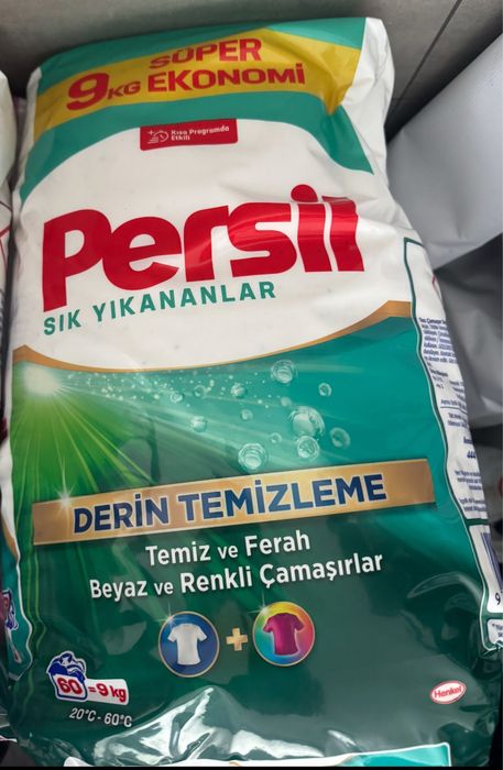 Proszek do prania Persil 9kg x2 Uniwersalny do bialego i koloru